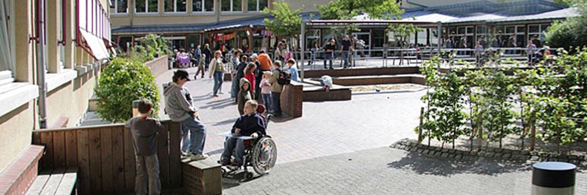 Pausenhof der Förderschule